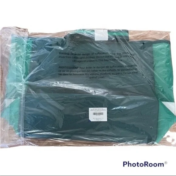 Summersalt Beach Bag Neoprene Green Colorblock Large Scuba